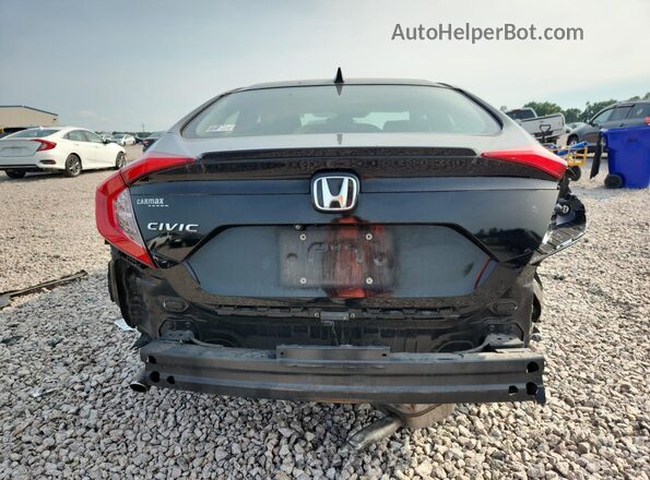 JHMFC1F35KX003395 2019 HONDA CIVIC Серый Вид сзади