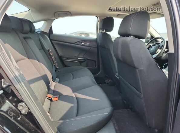 JHMFC1F35KX003395 2019 HONDA CIVIC Серый Вид задних сидений