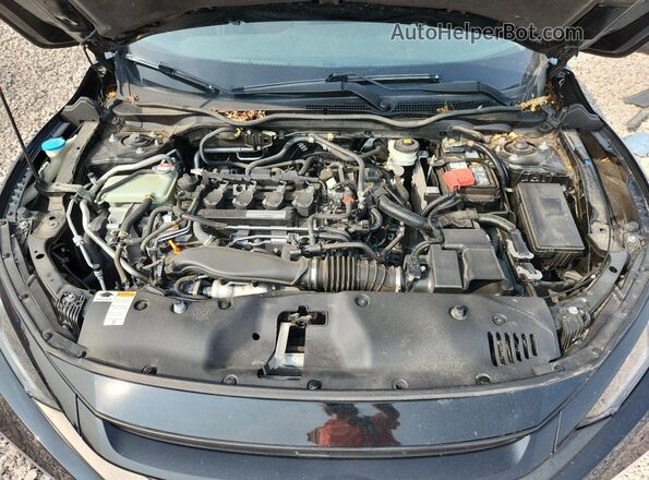 JHMFC1F35KX003395 2019 HONDA CIVIC Серый Вид задней части салона
