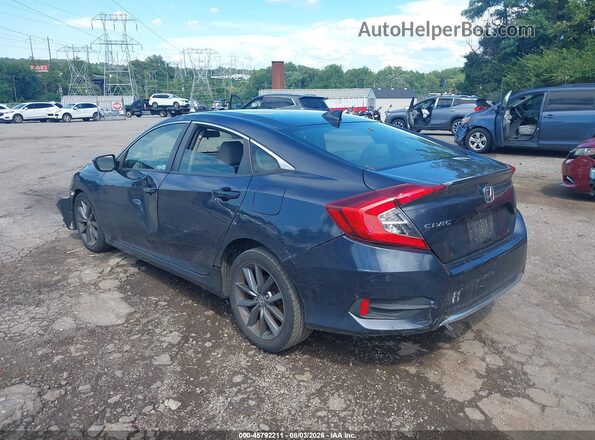 JHMFC1F35KX007978 2019 HONDA CIVIC Blue Tył lewy