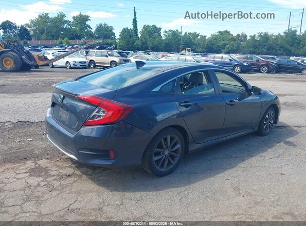 JHMFC1F35KX007978 2019 HONDA CIVIC Blue Tył prawy