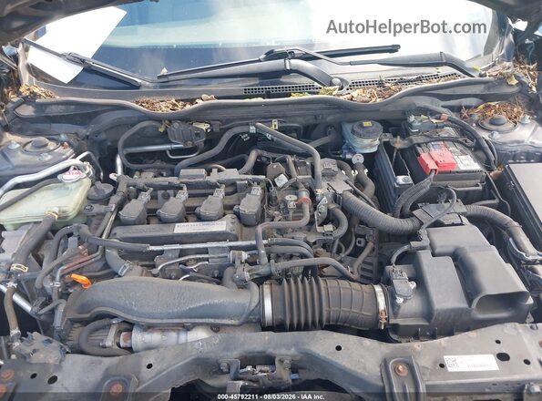 JHMFC1F35KX007978 2019 HONDA CIVIC Blue Widok z tyłu