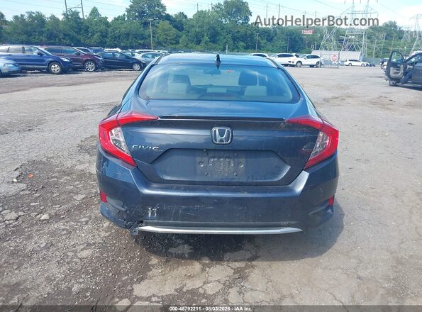 JHMFC1F35KX007978 2019 HONDA CIVIC Blue 