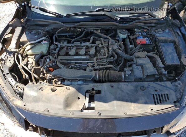 JHMFC1F35KX013909 2019 HONDA CIVIC Gray Widok wnętrza z tyłu