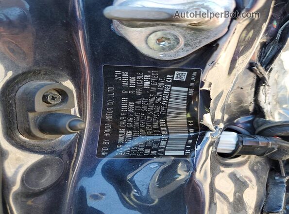 JHMFC1F35KX013909 2019 HONDA CIVIC Gray Widok komory silnika