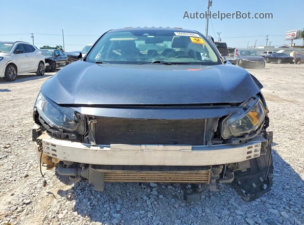 JHMFC1F35KX013909 2019 HONDA CIVIC Gray Widok z przodu
