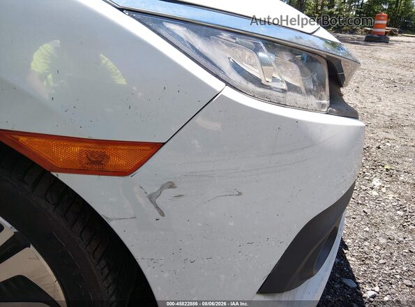 JHMFC1F37JX017376 2018 HONDA CIVIC Белый Вид спереди