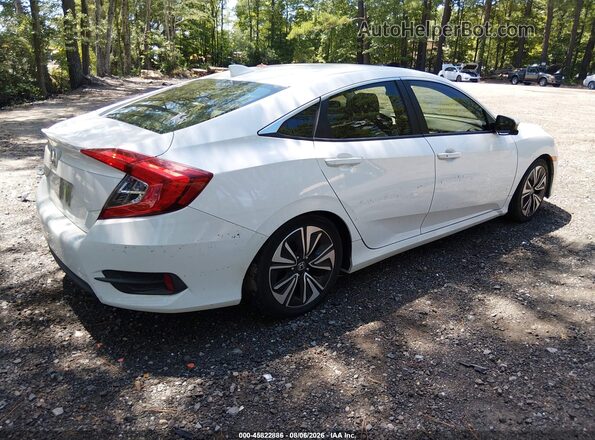 JHMFC1F37JX017376 2018 HONDA CIVIC Белый Задняя правая четверть