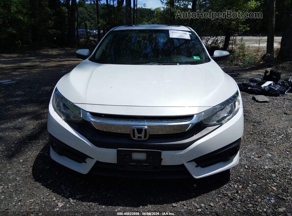 JHMFC1F37JX017376 2018 HONDA CIVIC Белый Вид щитка приборов