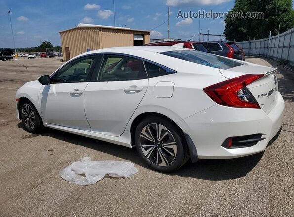 JHMFC1F37JX029477 2018 HONDA CIVIC White Trasero izquierdo