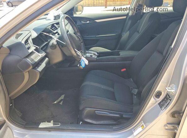 JHMFC1F37JX034095 2018 HONDA CIVIC Silver Vista interior delantera