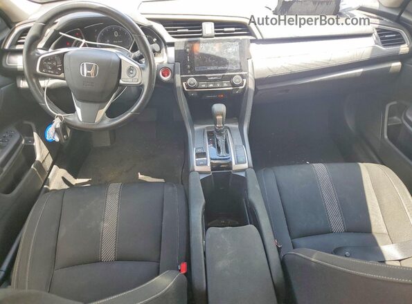 JHMFC1F37JX034095 2018 HONDA CIVIC Silver Vista del salpicadero
