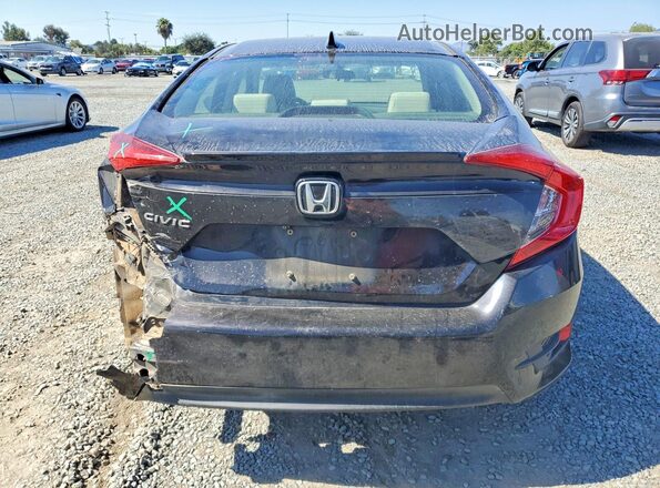 JHMFC1F38JX013157 2018 HONDA CIVIC Черный Вид сзади