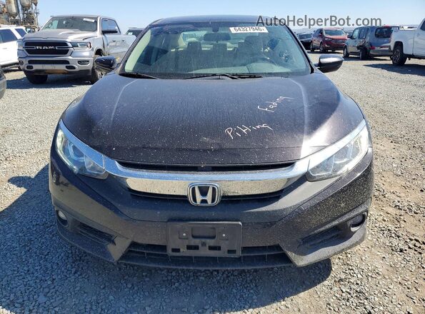 JHMFC1F38JX013157 2018 HONDA CIVIC Черный Вид спереди