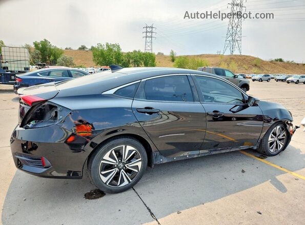 JHMFC1F38JX023932 2018 HONDA CIVIC Black Задня права чверть
