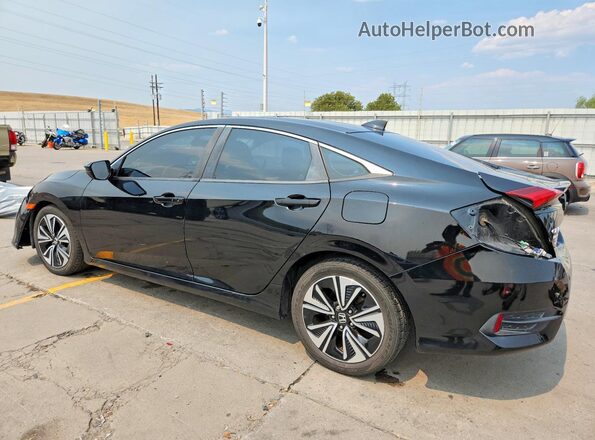 JHMFC1F38JX023932 2018 HONDA CIVIC Black Задня ліва чверть