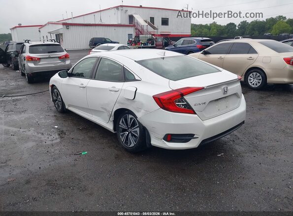 JHMFC1F39JX001678 2018 HONDA CIVIC Белый Задняя левая четверть