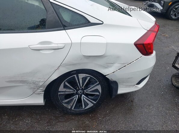 JHMFC1F39JX001678 2018 HONDA CIVIC Белый Вид спереди