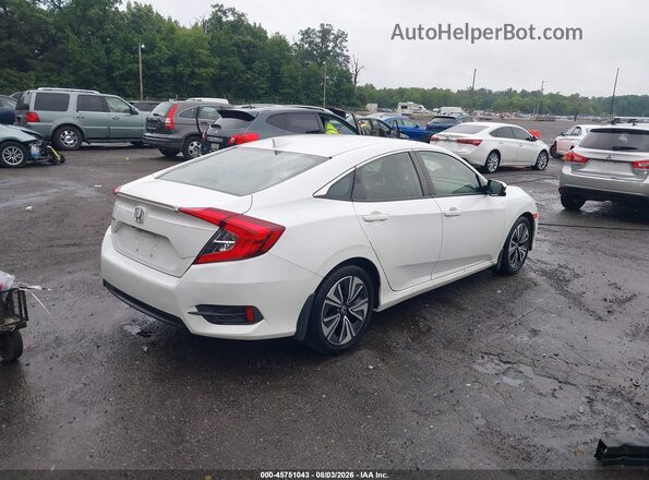 JHMFC1F39JX001678 2018 HONDA CIVIC Белый Задняя правая четверть