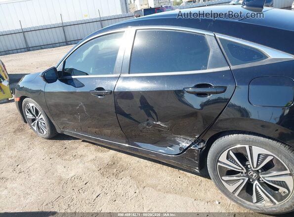 JHMFC1F39JX007352 2018 HONDA CIVIC Black წინა ხედი