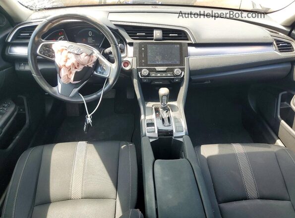 JHMFC1F39JX016844 2018 HONDA CIVIC Silver Vista del salpicadero