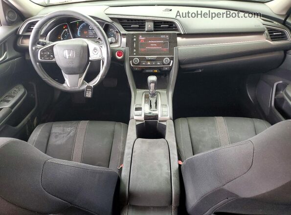 JHMFC1F39JX035832 2018 HONDA CIVIC Белый Вид панели приборов