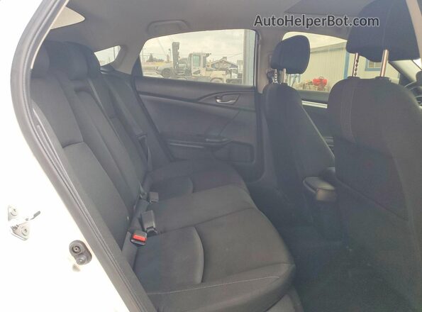 JHMFC1F39JX035832 2018 HONDA CIVIC Белый Вид задних сидений