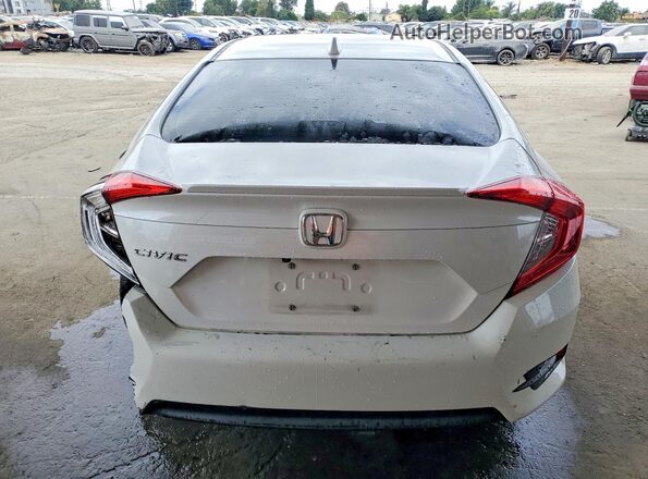 JHMFC1F39JX035832 2018 HONDA CIVIC Белый Вид сзади