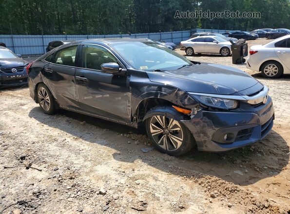 JHMFC1F43JX008411 2018 HONDA CIVIC Charcoal Przód prawy