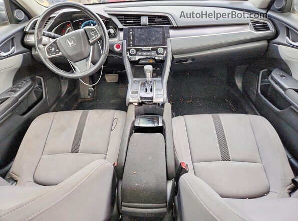 JHMFC1F43JX008411 2018 HONDA CIVIC Charcoal Widok deski rozdzielczej
