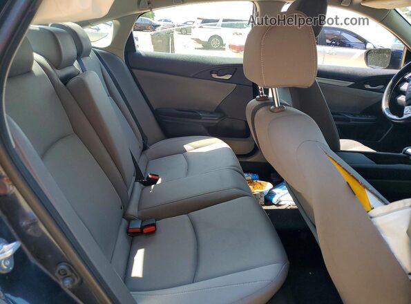 JHMFC1F43JX008411 2018 HONDA CIVIC Charcoal Widok tylnych siedzeń