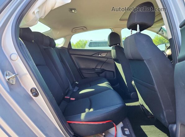 JHMFC1F48JX029397 2018 HONDA CIVIC Silver უკანა სავარძლების ხედი