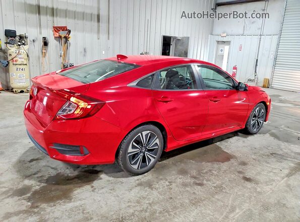 JHMFC1F71JX014895 2018 HONDA CIVIC Red Հետևի աջ