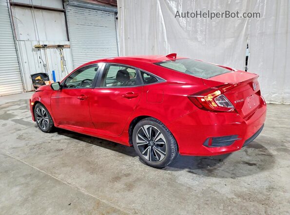 JHMFC1F71JX014895 2018 HONDA CIVIC Red Հետևի ձախ