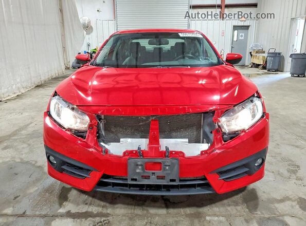 JHMFC1F71JX014895 2018 HONDA CIVIC Red Դիմացի տեսք