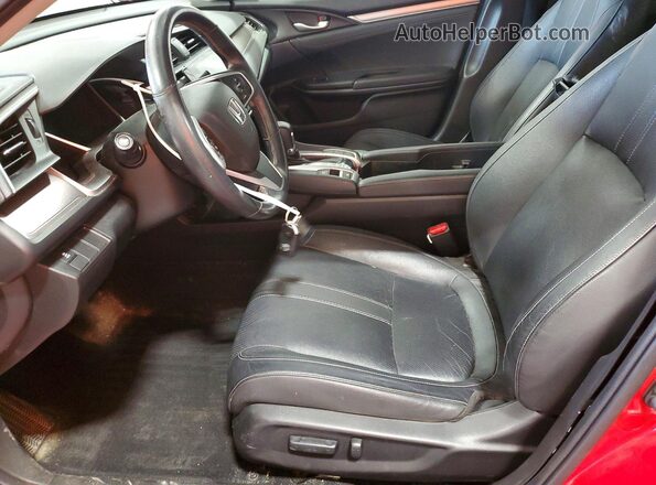 JHMFC1F71JX014895 2018 HONDA CIVIC Red Սալոնի դիմացի տեսք