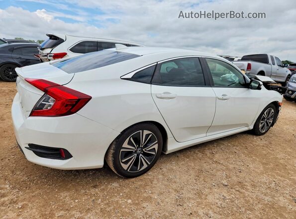 JHMFC1F71JX032233 2018 HONDA CIVIC Белый Задняя правая четверть
