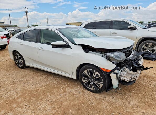 JHMFC1F71JX032233 2018 HONDA CIVIC Белый Передняя правая четверть