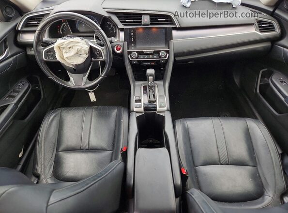 JHMFC1F71JX032233 2018 HONDA CIVIC Белый Вид панели приборов