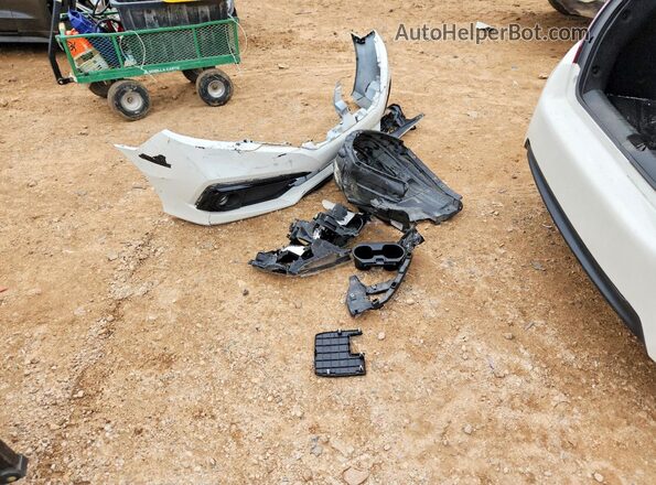 JHMFC1F71JX032233 2018 HONDA CIVIC Белый Вид подкапотного пространства