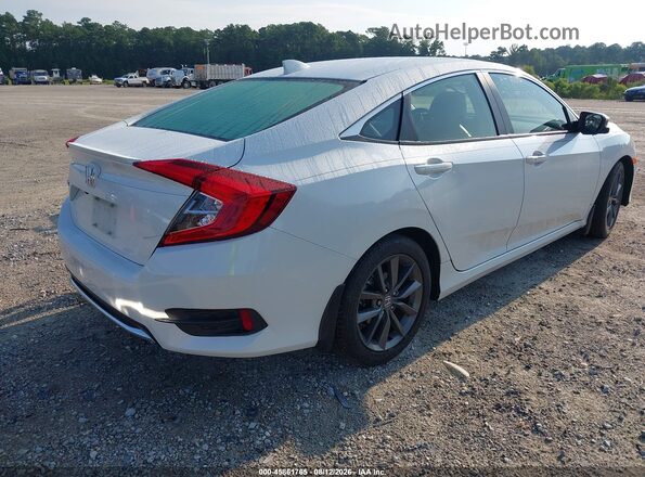 JHMFC1F71KX008595 2019 HONDA CIVIC White უკანა მარჯვენა