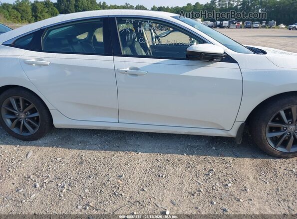 JHMFC1F71KX008595 2019 HONDA CIVIC White უკანა სალონის ხედი