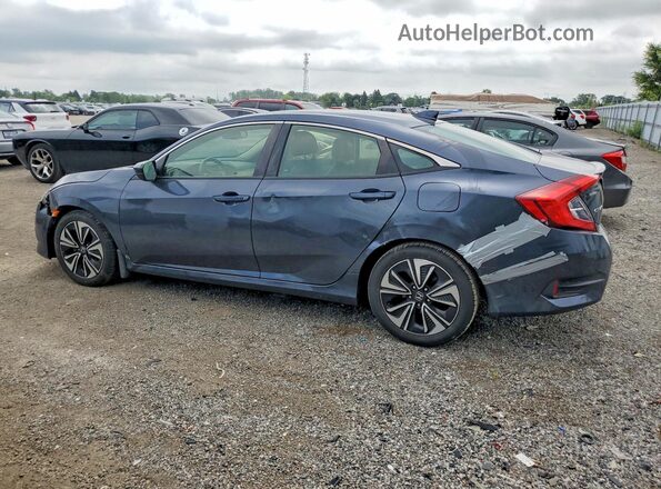 JHMFC1F72JX031253 2018 HONDA CIVIC Blue Задня ліва чверть