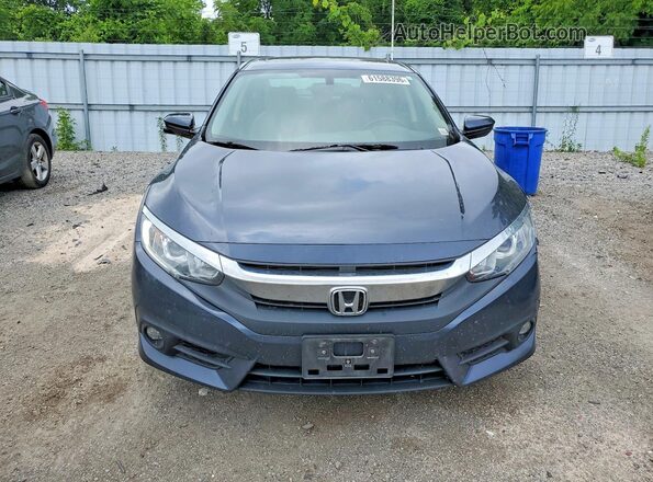 JHMFC1F72JX031253 2018 HONDA CIVIC Blue Вид спереду