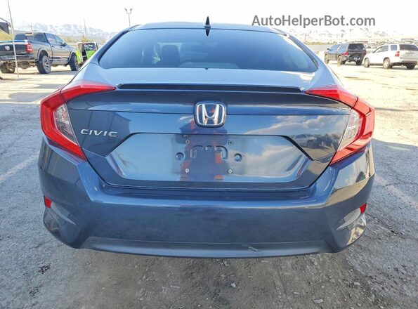 JHMFC1F72JX038655 2018 HONDA CIVIC Charcoal Вид ззаду