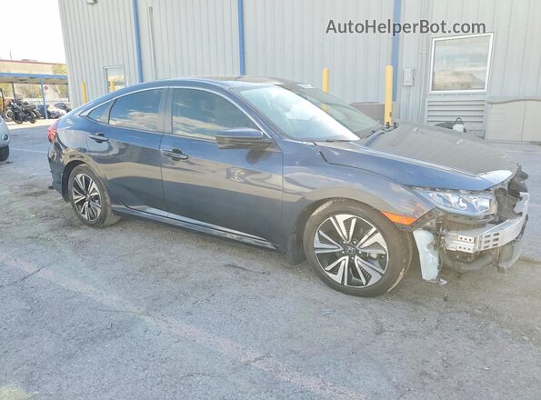 JHMFC1F72JX038655 2018 HONDA CIVIC Charcoal Передня права чверть