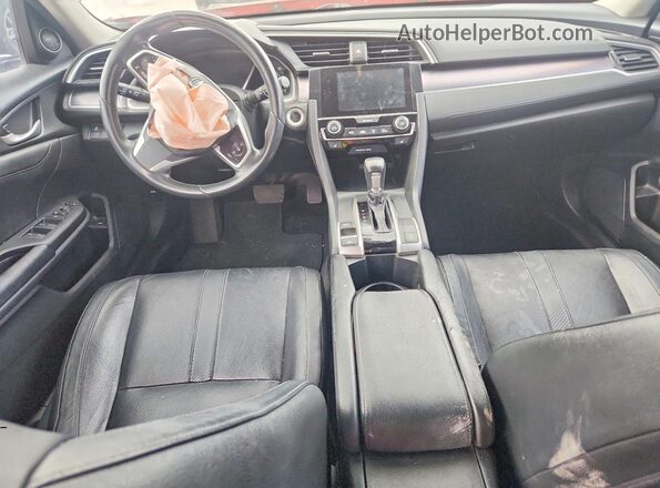 JHMFC1F74JX013885 2018 HONDA CIVIC Red წინა პანელის ხედი