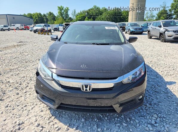 JHMFC1F75JX001793 2018 HONDA CIVIC Black Widok z przodu