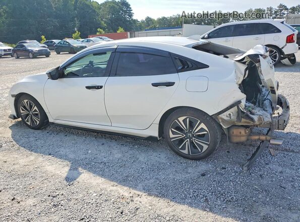 JHMFC1F75JX014785 2018 HONDA CIVIC Белый Задняя левая четверть