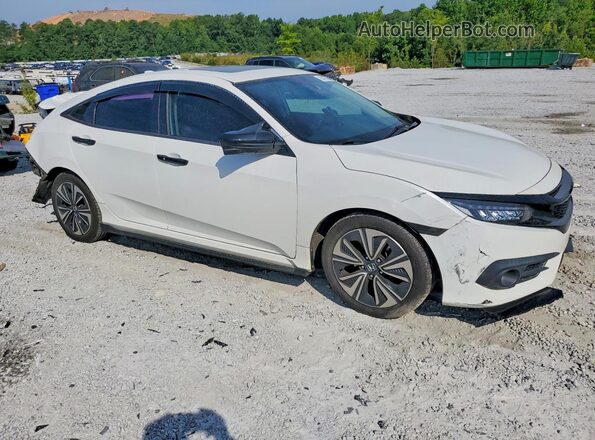 JHMFC1F75JX014785 2018 HONDA CIVIC Белый Передняя правая четверть